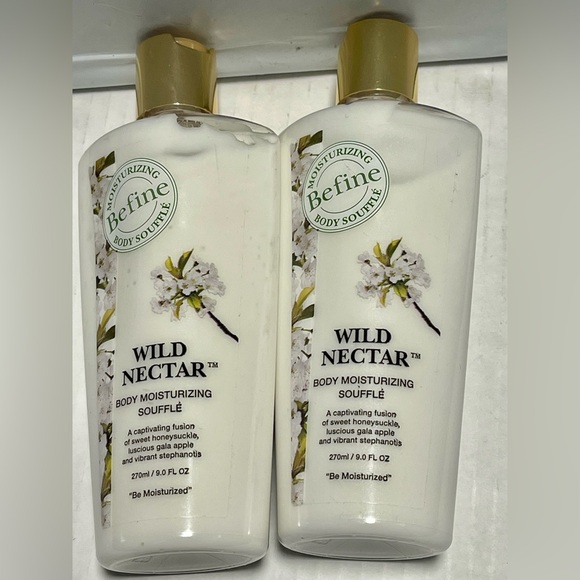 BEFINE BODY MOISTURIZING SOUFFLÉ UNISEX WILD NECTAR 9.0 FL OZ (lot of 2) - Picture 2 of 9